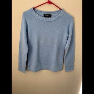 Jones New York Collection Women’s Cashmere Sweater - PP Gray
